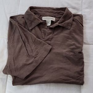 Bannana Republic Johnnny Collar Polo